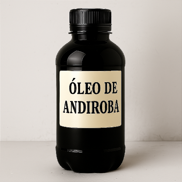 ÓLEO VEGETAL DE ANDIROBA 100ML PURO 100% NATURAL - INSUMO PARA COSMÉTICOS, SABONETES E HIDRATANTES