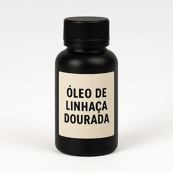 ÓLEO VEGETAL DE LINHAÇA DOURADA 100ML PURO 100% NATURAL - INSUMO PARA COSMÉTICOS, SABONETES E HIDRATANTES
