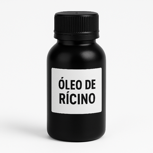 ÓLEO VEGETAL DE RÍCINO 100ML PURO 100% NATURAL - INSUMO PARA COSMÉTICOS, SABONETES E HIDRATANTES