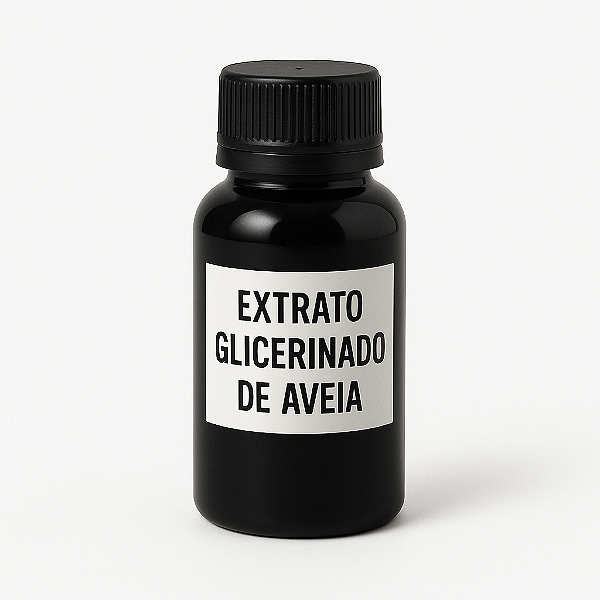 EXTRATO GLICERINADO DE AVEIA 100% PURO, NATURAL E VEGETAL - 100 MLS -