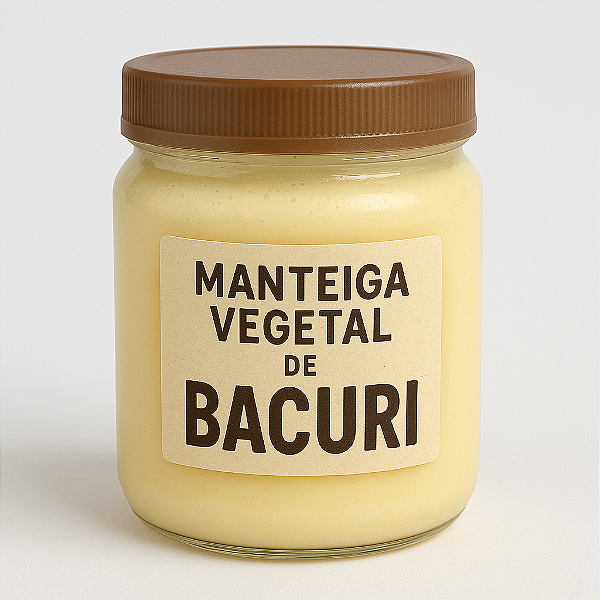 MANTEIGA DE BACURI 100% PURO, NATURAL E VEGETAL - 100 GRAMAS - VEGANO