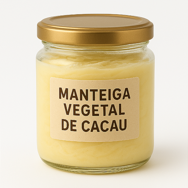 MANTEIGA DE CACAU 100% PURO, NATURAL E VEGETAL - 100 GRAMAS - VEGANO
