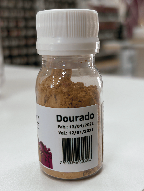 MICA DOURADA IMPORTADA 10 GRAMAS (2,5X A QUANTIDADE DE OUTRAS MARCAS) PARA VELAS, SABONETES, COSMÉTICOS, EPÓXI ENTRE OUTROS