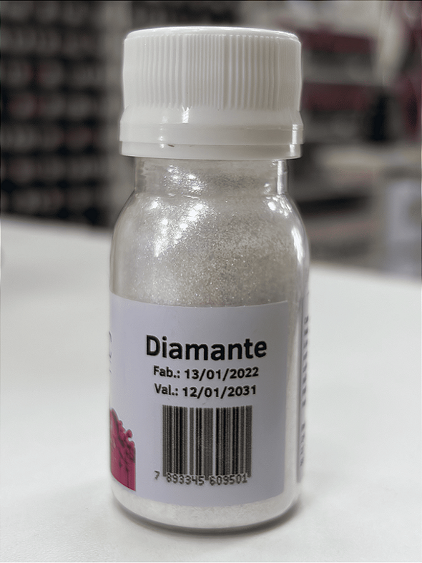 MICA DIAMANTE IMPORTADA 10 GRAMAS (2,5X A QUANTIDADE DE OUTRAS MARCAS) PARA VELAS, SABONETES, COSMÉTICOS, ENTRE OUTROS