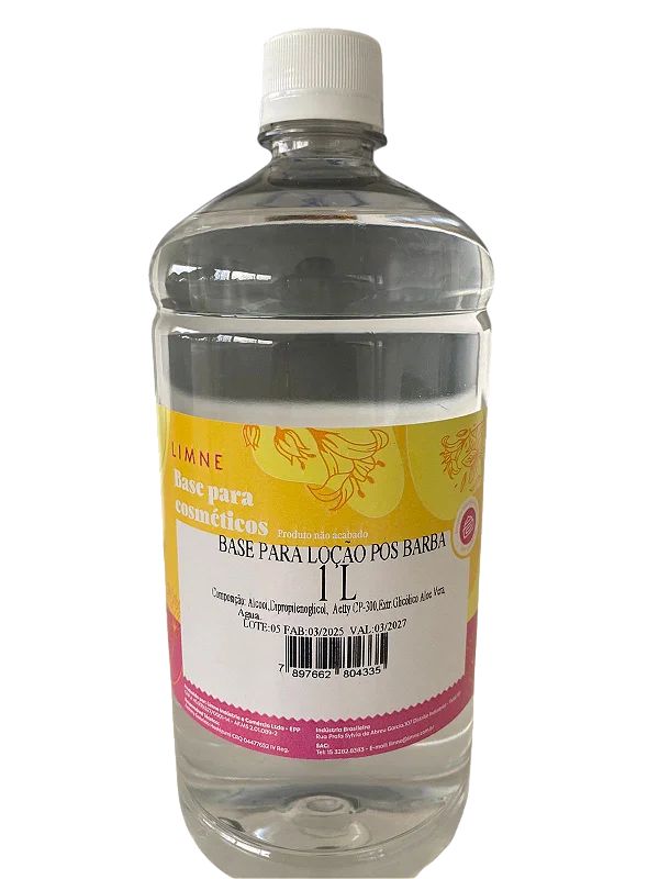 BASE LOÇAO PÓS BARBA 1L LIMNE