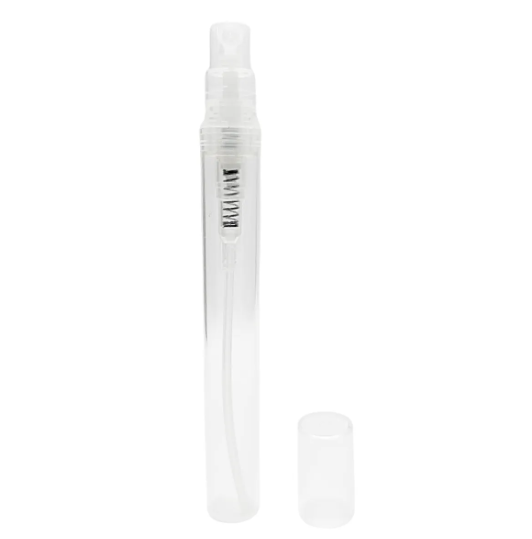 FRASCO VIDRO SPRAY 10ML TRANSPARENTE - CORPO EM VIDRO