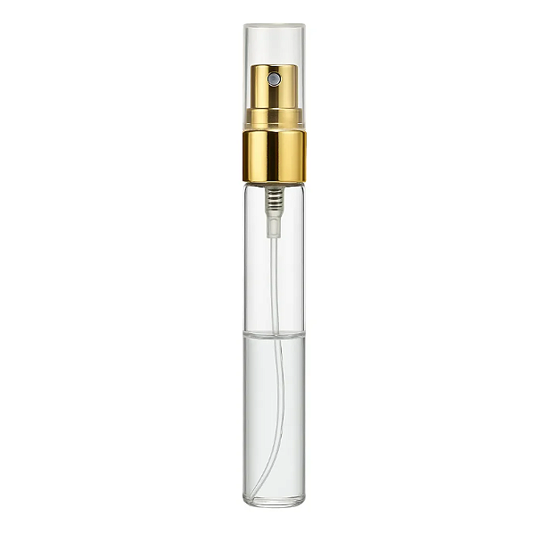 FRASCO VIDRO SPRAY 10ML DOURADO - CORPO EM VIDRO