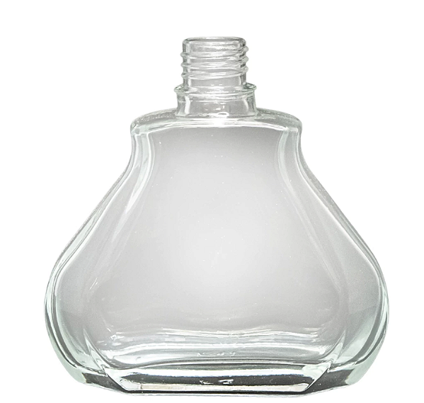FRASCO BRILHANTE DE VIDRO TRANSPARENTE 250ML