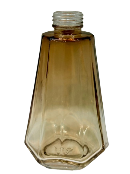 FRASCO DE VIDRO TOPÁZIO AMBAR 300ML