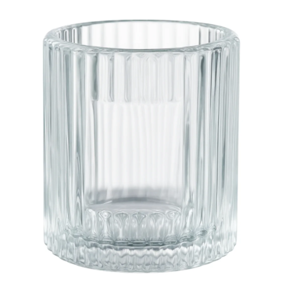 COPO DE VIDRO GRANADO TRANSPARENTE 250ML
