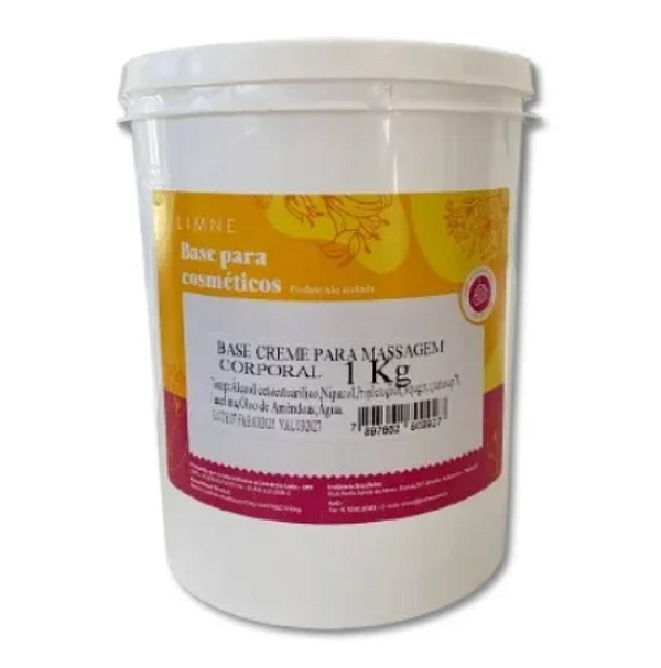 BASE CREME DE MASSAGEM CORPORAL 1KG LIMNE