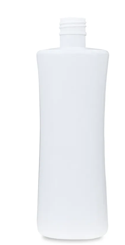 FRASCO PET CINTURADO BRANCO PARA SHAMPOO 300ML R20/410