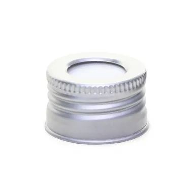 TAMPA PARA AROMATIZADOR ALUMÍNIO PRATA ROSCA 20MM