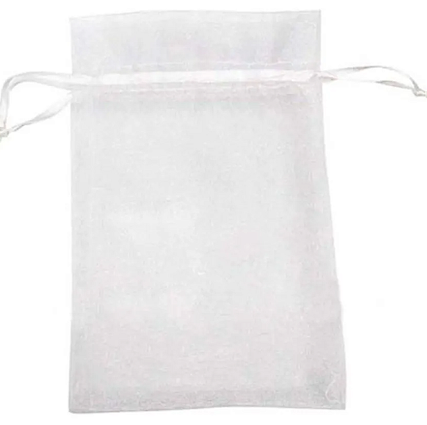 SAQUINHO ORGANZA 10X10 10 UNIDADES