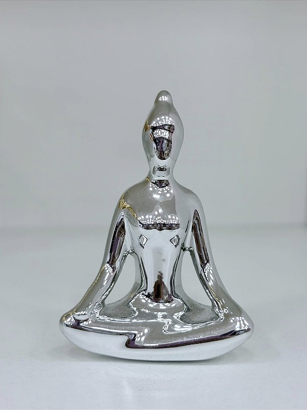 ENFEITE YOGA PRATA
