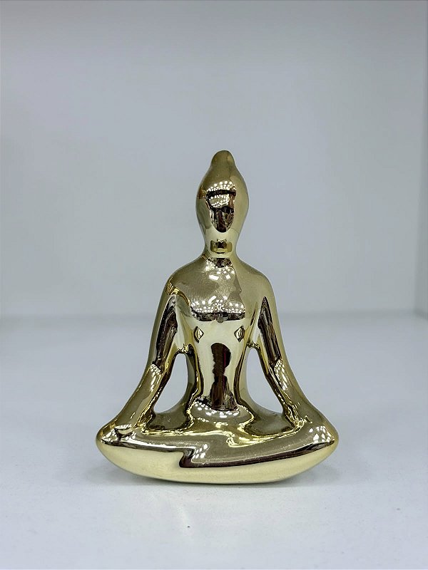 ENFEITE YOGA DOURADO