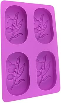 FORMA DE SILICONE PARA SABONETE OVAL