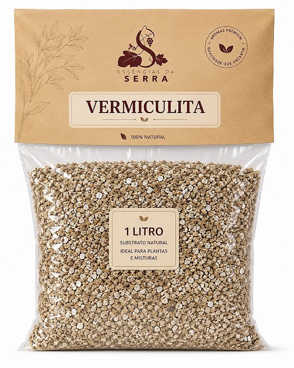 VERMICULITA EXPANDIDA PACOTE 1 LITRO