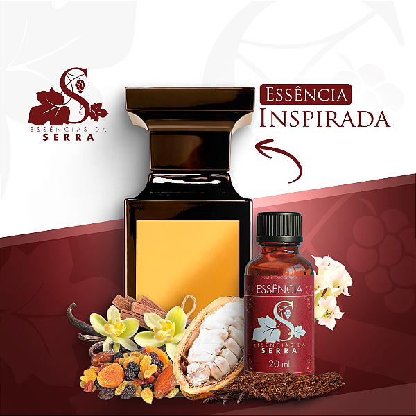 ESSÊNCIA INSP.  TOBACO VANILLE  PERFUMARIA FINA 20 ML