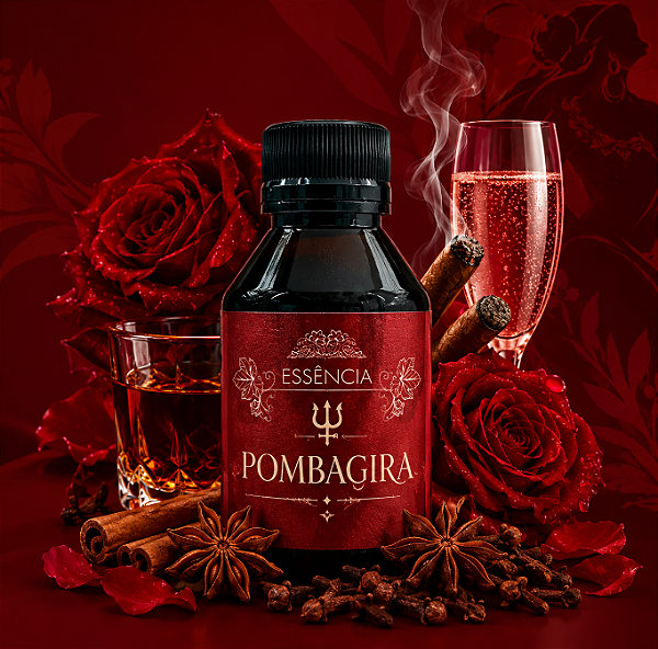 POMBAGIRA 100ML ESSÊNCIA LIPOSOLÚVEL - PREMIUM E CONCENTRADA PARA VELAS, SABONETES E COSMÉTICOS ARTESANAIS