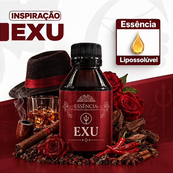 EXU 100ML ESSÊNCIA LIPOSOLÚVEL - PREMIUM E CONCENTRADA PARA VELAS, SABONETES E COSMÉTICOS ARTESANAIS
