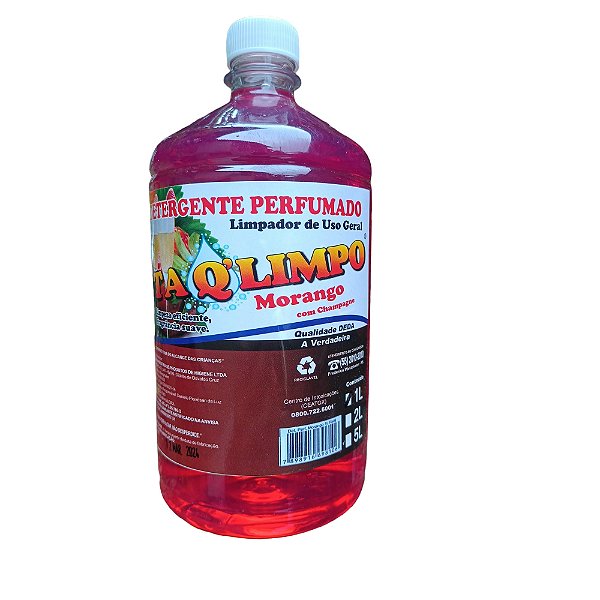 SABONETE LÍQUIDO MORANGO COM CHAMPANHE REFIL 1L