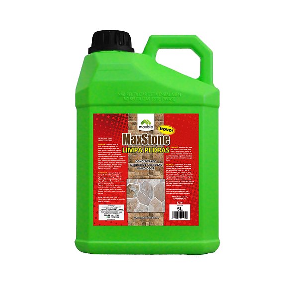 MAXSTONE PLUS LIMPA PEDRAS 5L