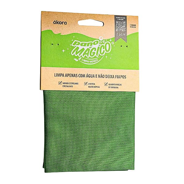 PANO MÁGICO LIMPA VIDROS