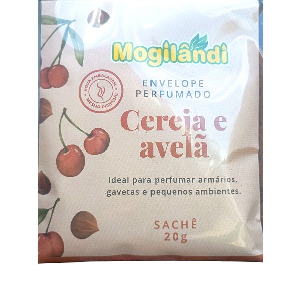 ENVELOPE PERFUMADO CEREJA E AVELÃ