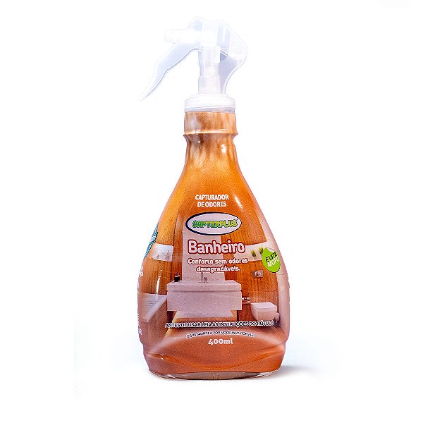 CAPTURADORES DE ODORES CAPTERPLUS BANHEIRO 400ML