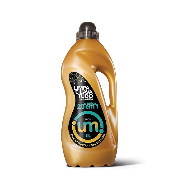 UM Ultramoléculas 1L Limpa e Lava Tudo 20 em 1 Ultra Concentrado