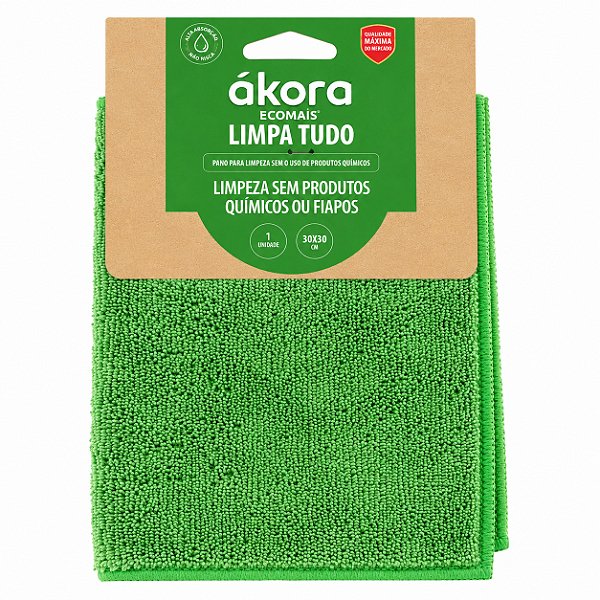 PANO MÁGICO  LIMPA TUDO VERDE CLARO