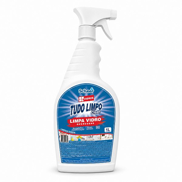 Limpa Vidros com Querosene Scheer 1L com Gatilho
