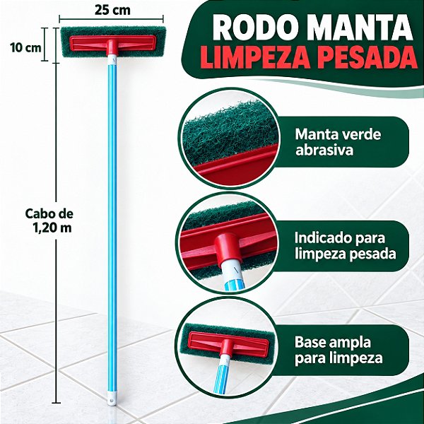 RODO MANTA LIMPEZA PESADA