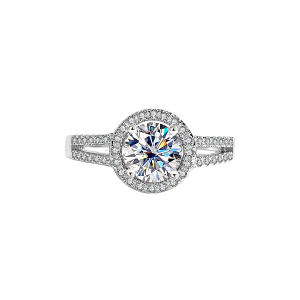 Anel Dianne Classic em Prata 925 com Zircônia 6mm