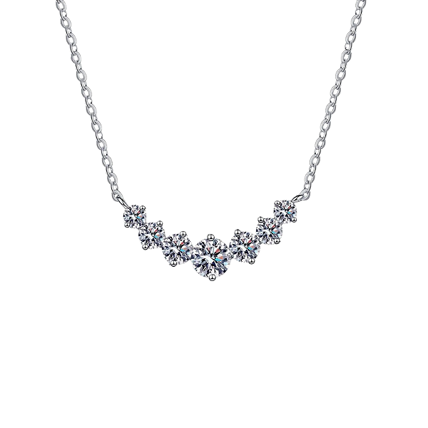 Colar Dianne Luz Elegance em Prata 925 com Zircônias
