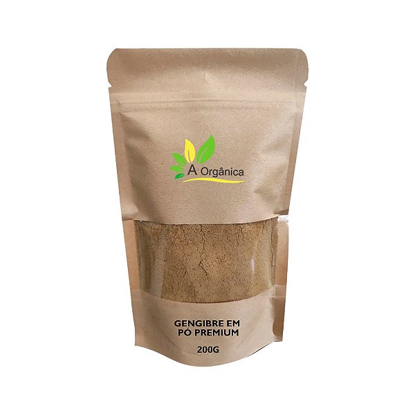 Gengibre em Pó Premium 200g À Orgânica