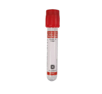 TUBO COLETA DE SANGUE A VACUO VERMELHO DESCARPACK 100 UN
