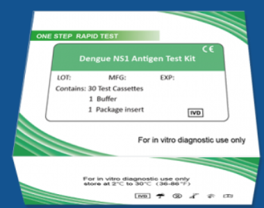 TESTE DENGUE NS1 TIRA DEEPBLUE CX 50UN