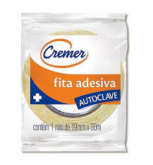 FITA AUTOCLAVE PAPEL CREPE 19MM X 30M CREMER UN