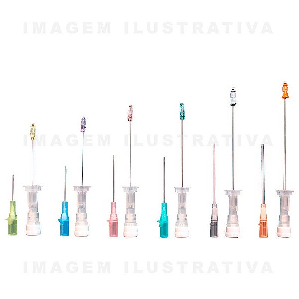 CATETER C/ DISP. SEGURANÇA 24G MP CX 100 UN