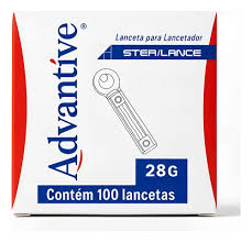 LANCETA 28G ADVANTIVE CX100 UN
