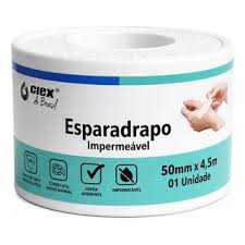 ESPARADRAPO IMPERMEAVEL 50MM X 4,5M CIEX UN