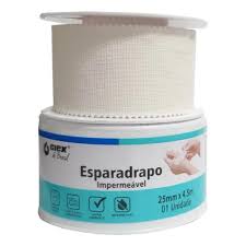 ESPARADRAPO IMPERMEAVEL 25MM X 4,5M CIEX UN