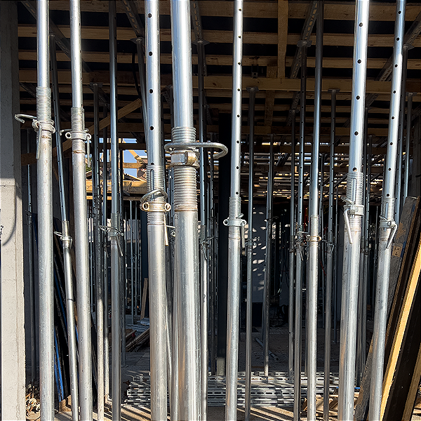 Escora Metálica Ajustável 1,70m a 3,20m Galvanizada - Top Equipamentos