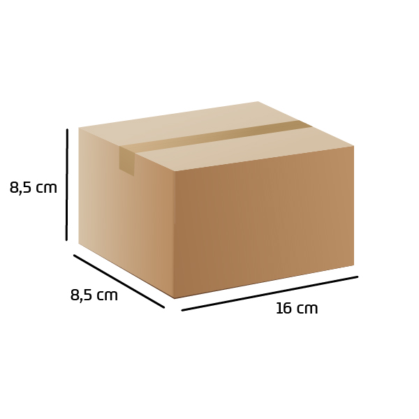 Caixa de Papelão 04 (20 x 8,5 x 8,5) Lisa