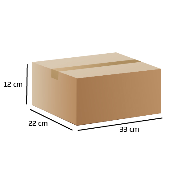 Caixa de Papelão 14 (33x22x12) Lisa