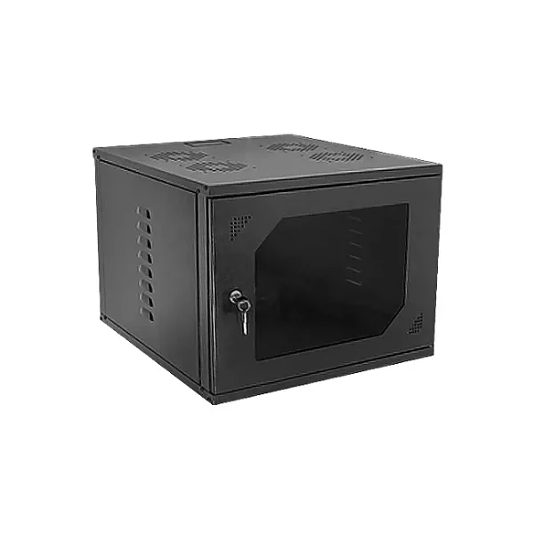 Rack 19" Para Parede 8U x 470mm Porta Frontal Acrílica - ProtectM