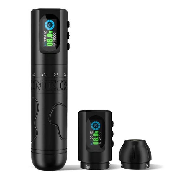 Maquina Ez Inkflexo Tattoo Tatuagem 2x Batérias Adaptador Rca