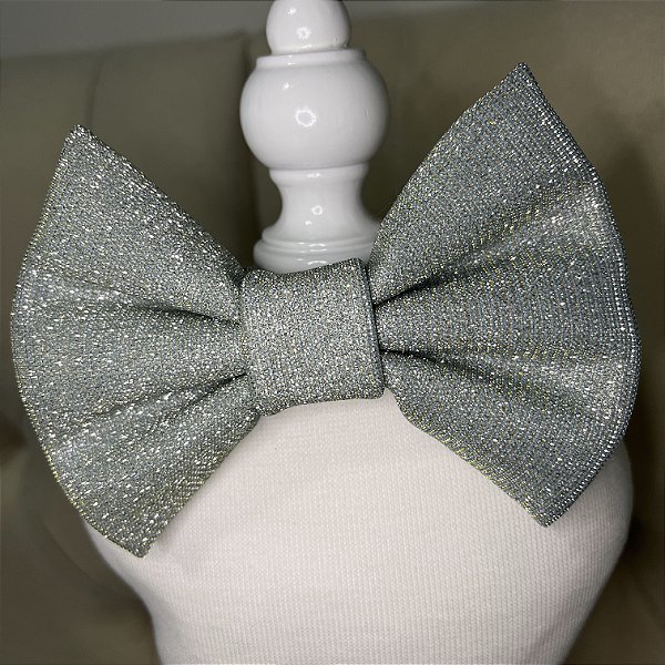 Gravata Para Pets Coleção Luxo Cinza